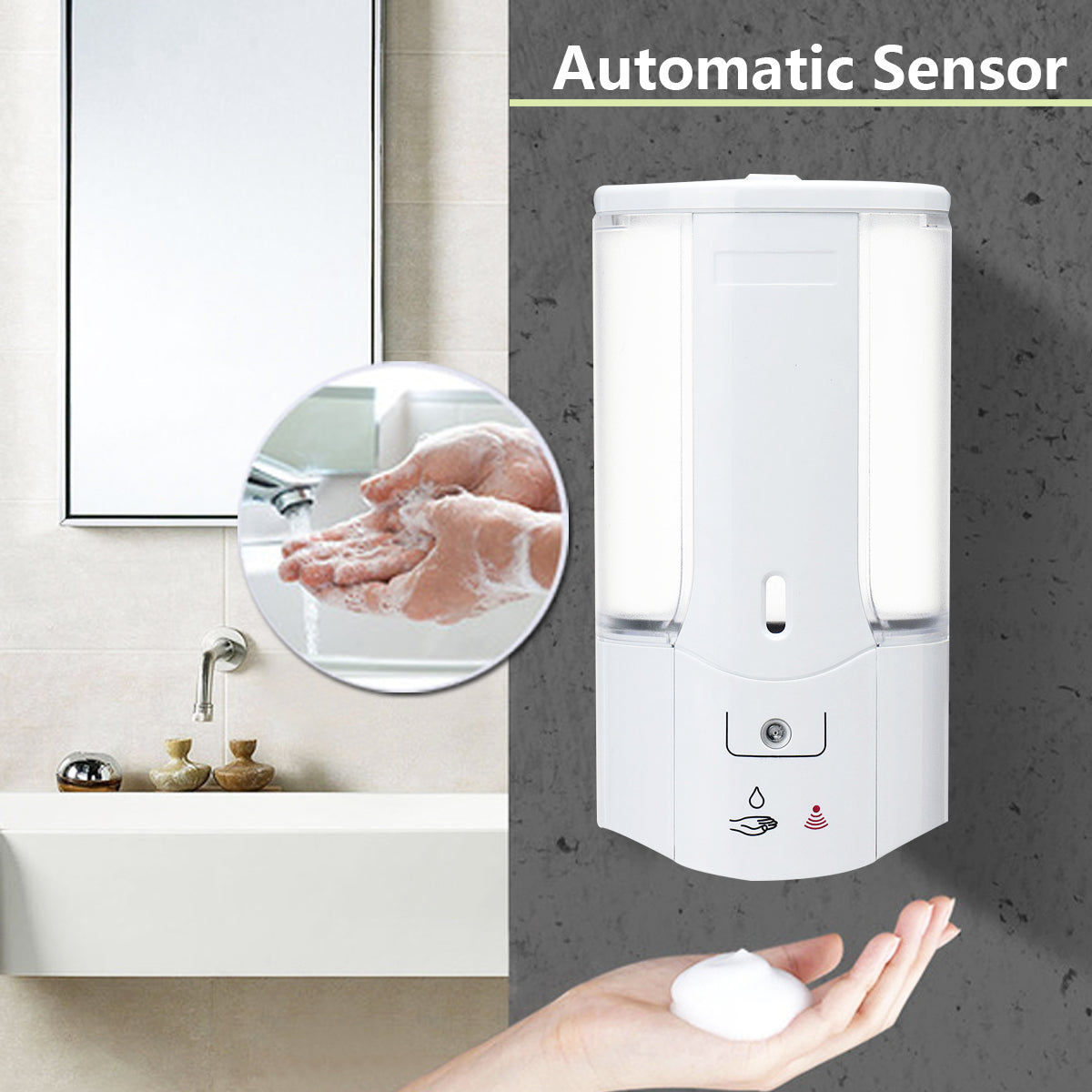 Wall Mounted Automatic Soap Dispenser